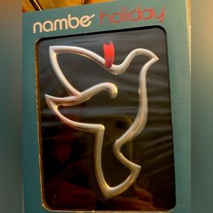Nambé Holiday Dove Ornament